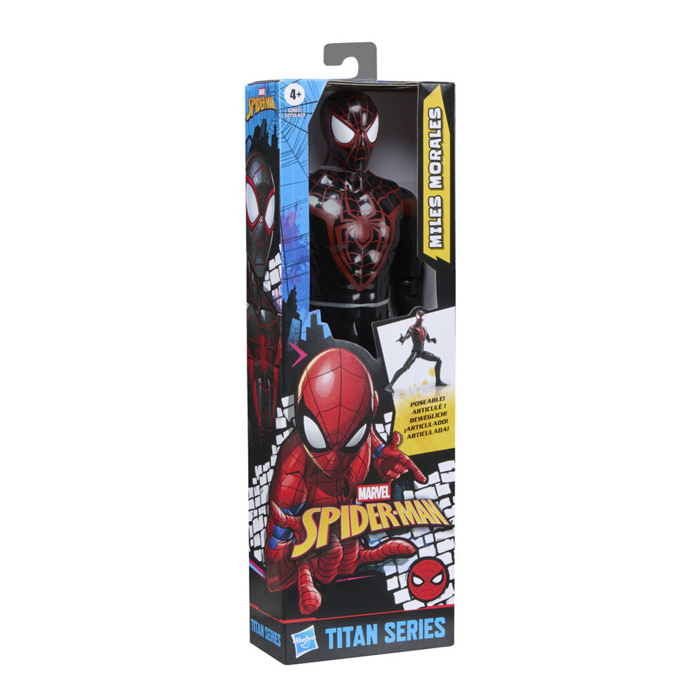Marvel Spider-Man Miles Morales Titan Series Figura da Collezione 30cm - Nerdscape