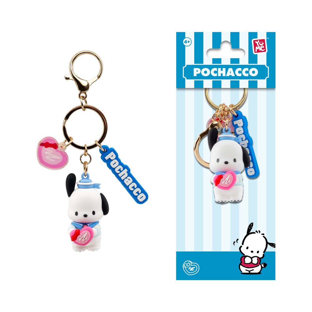 Hello Kitty and Friends Tea Party assorted keychain figure 4cm