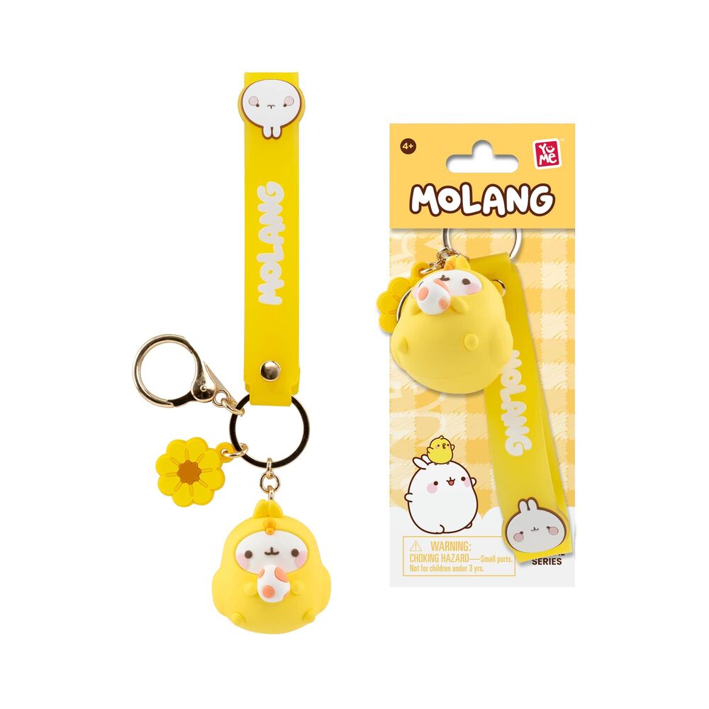 Molang Animal Costume assorted keychain figure 5cm
