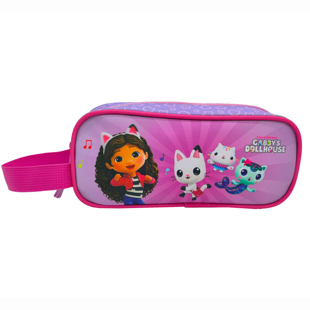 Gabbys Dollhouse Trolley set + pencil case + lunch bag
