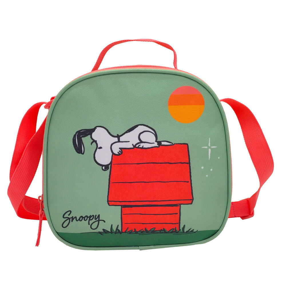 Panuts Snoopy Trolley set + pencil case + lunch bag