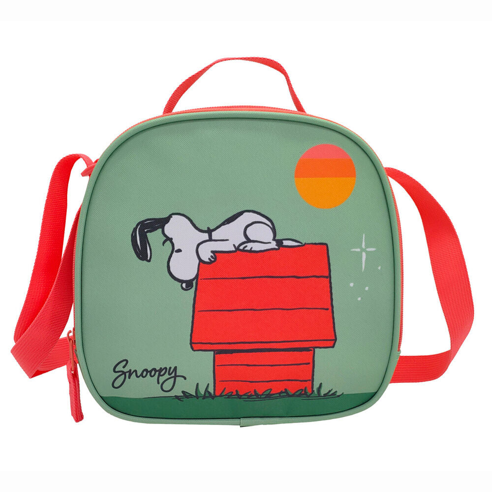 Panuts Snoopy Trolley set + pencil case + lunch bag
