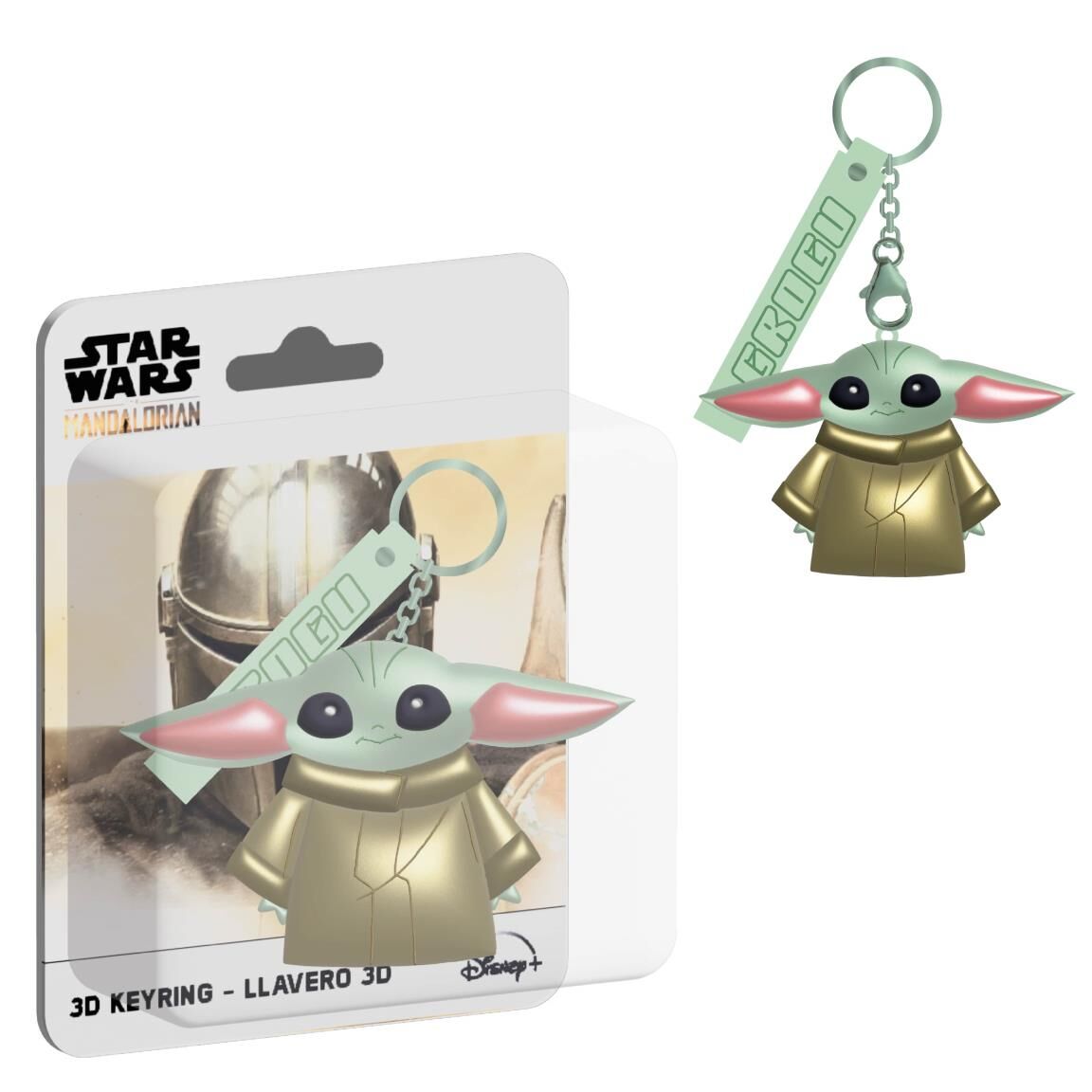 Star Wars The Mandalorian Grogu keychain Nerdscape