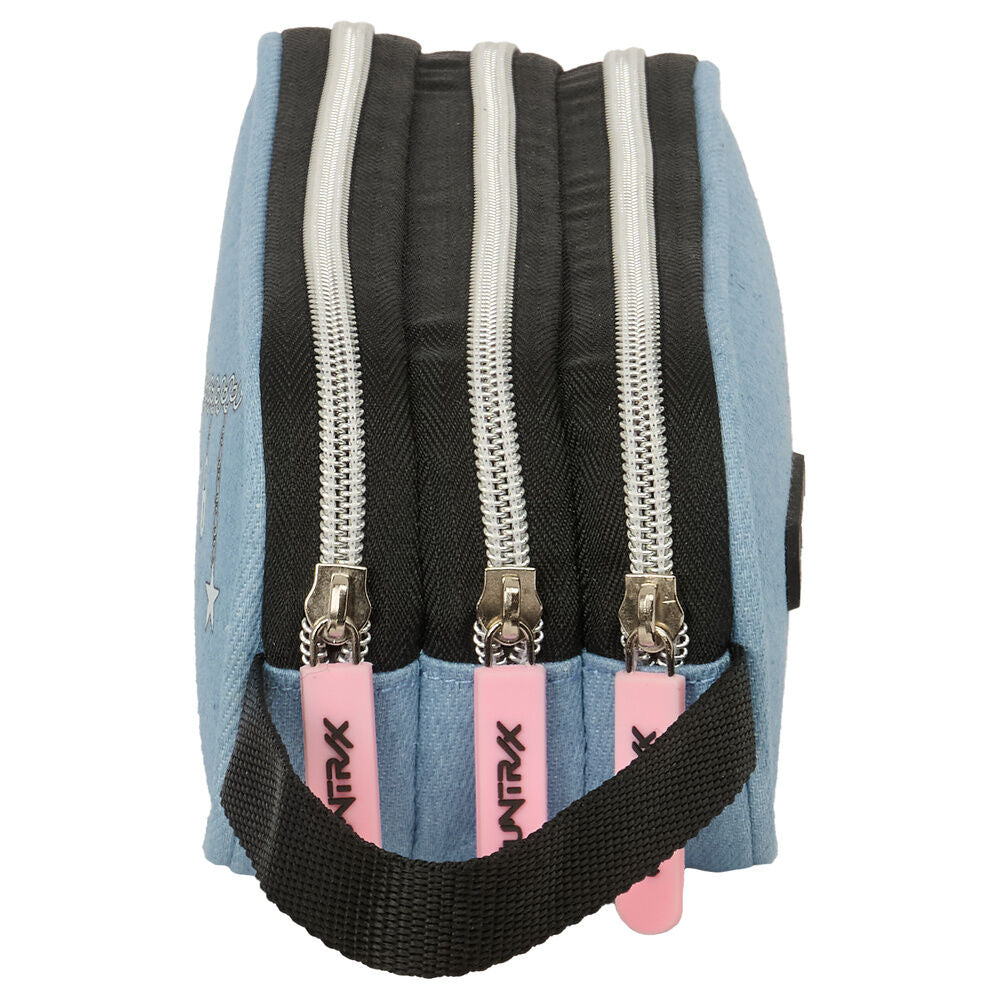 Demon Hunters Kpop Huntrix triple pencil case