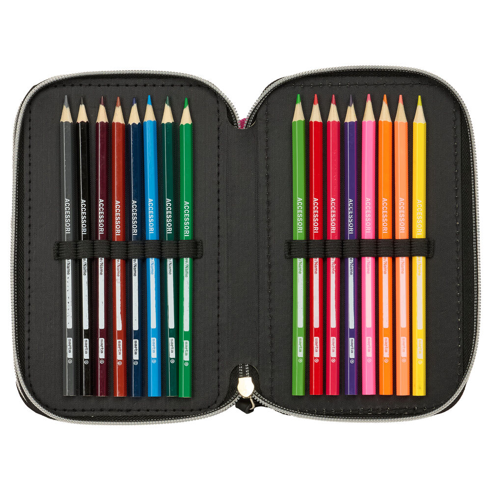 Demon Hunters Kpop Energy triple pencil case 37pcs Nerdscape