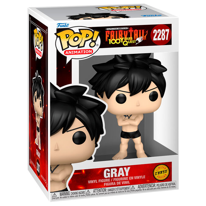 POP figure Fairy Tail 100 Years Quest Gray 5 + 1 chase