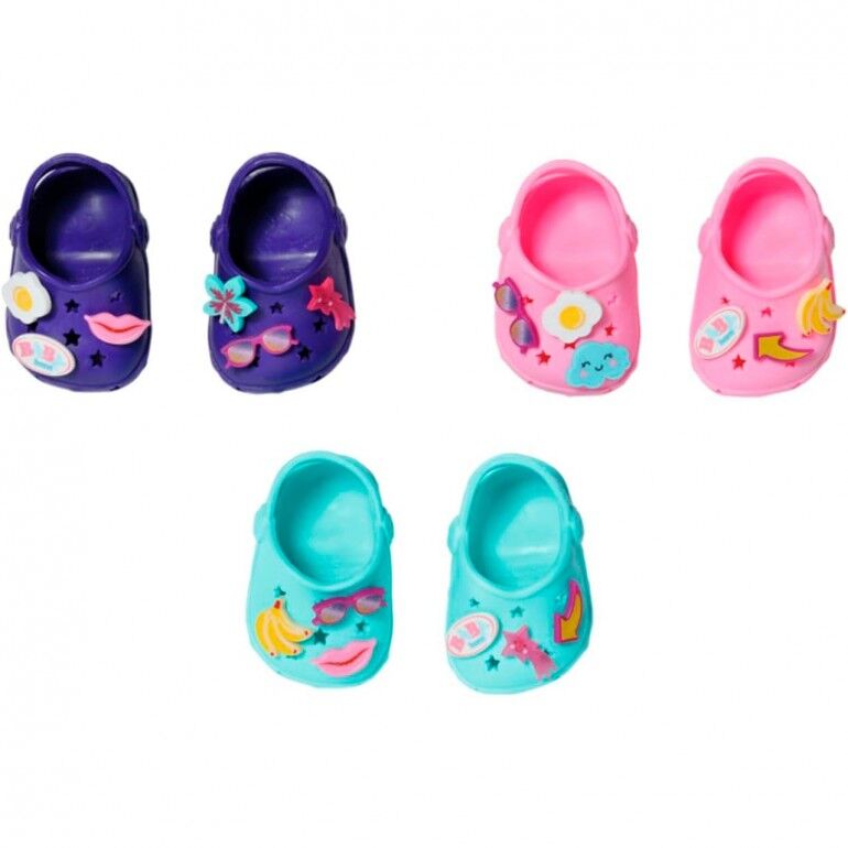 Baby Born assorted Shoes with pins
