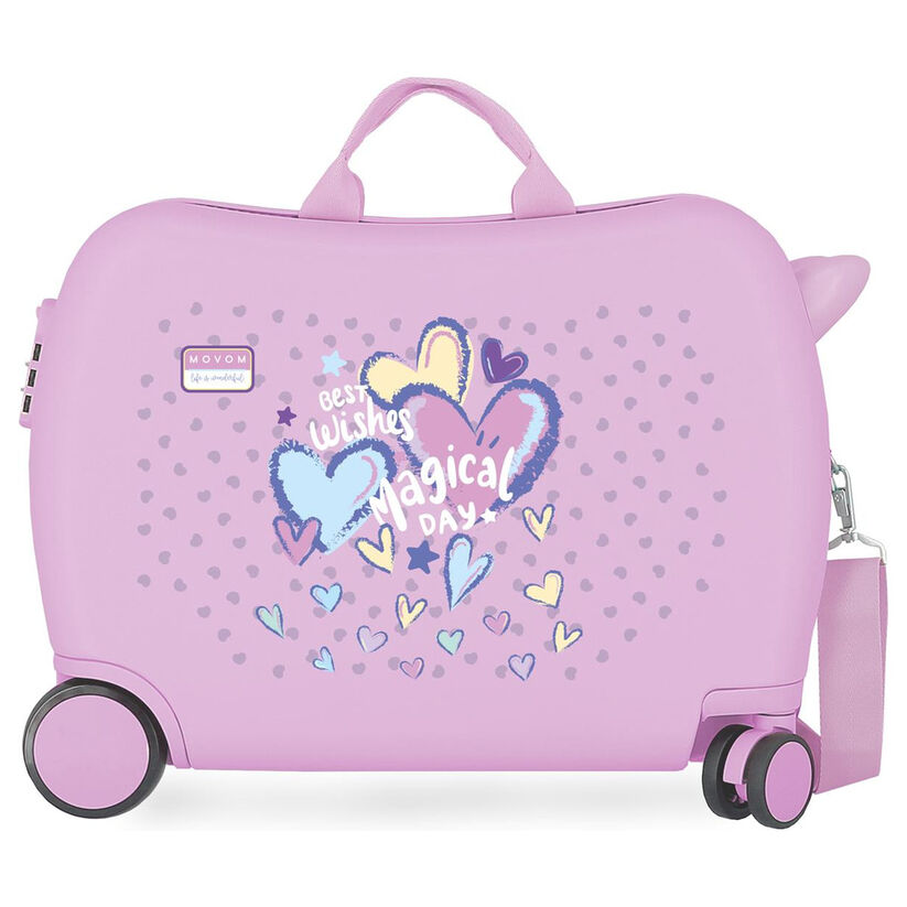 Movom Best Wishes ABS trolley suitcase 50cm