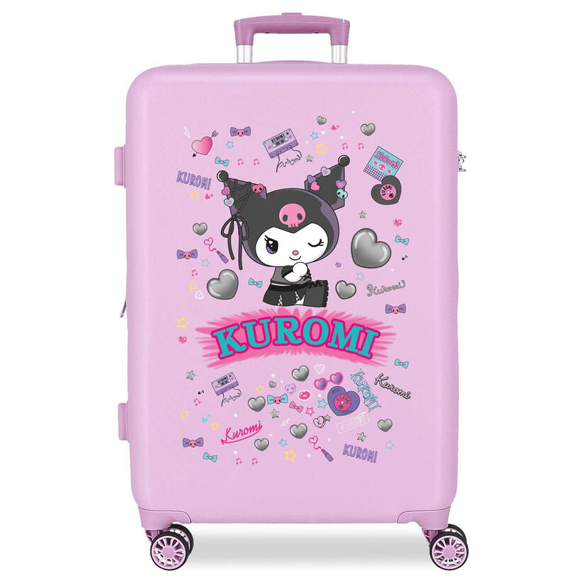 Hello Kitty Kuromi Retropop ABS trolley suitcase 65cm Nerdscape