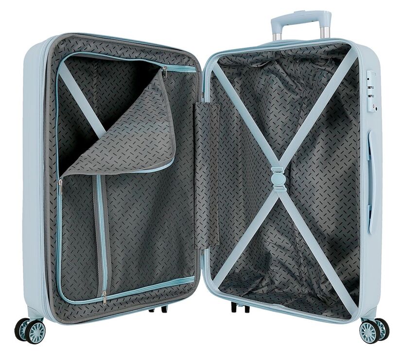 Movom Best Wishes ABS 2-piece trolley suitcase set 55/65cm