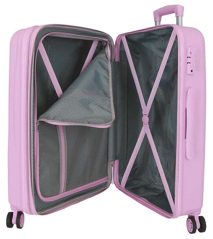 Movom Best Wishes ABS 2-piece trolley suitcase set 55/65cm