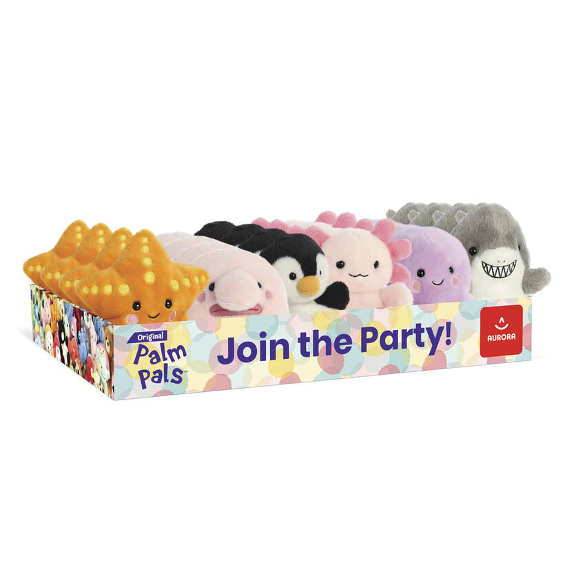 Palm Pals Marine Animals Plush Toy 13cm - Nerdscape