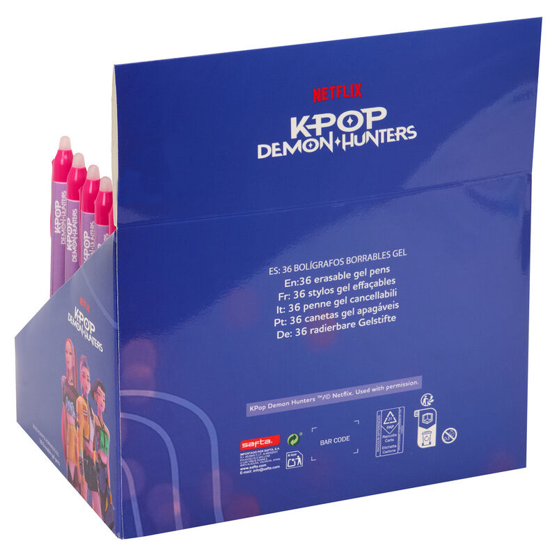 Kpop Demon Hunters Stationery assorted erasable pen
