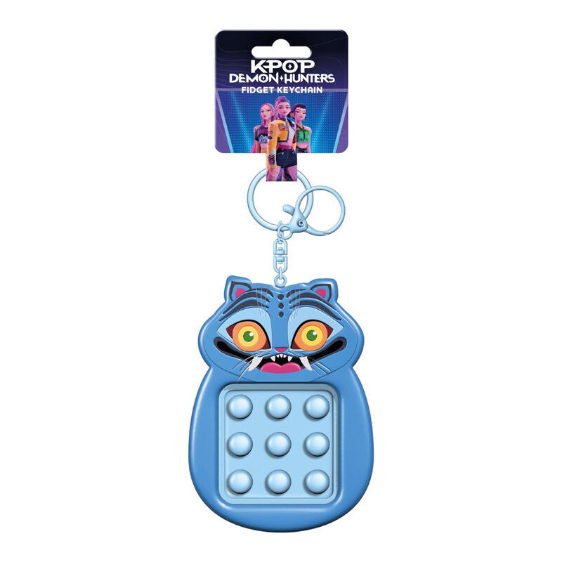 KPop Demon Hunters Derpy fidget keychain