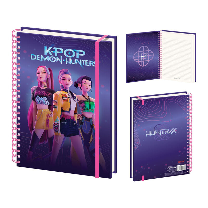 KPop Demon Hunters Derpy Huntrix A4 notebook