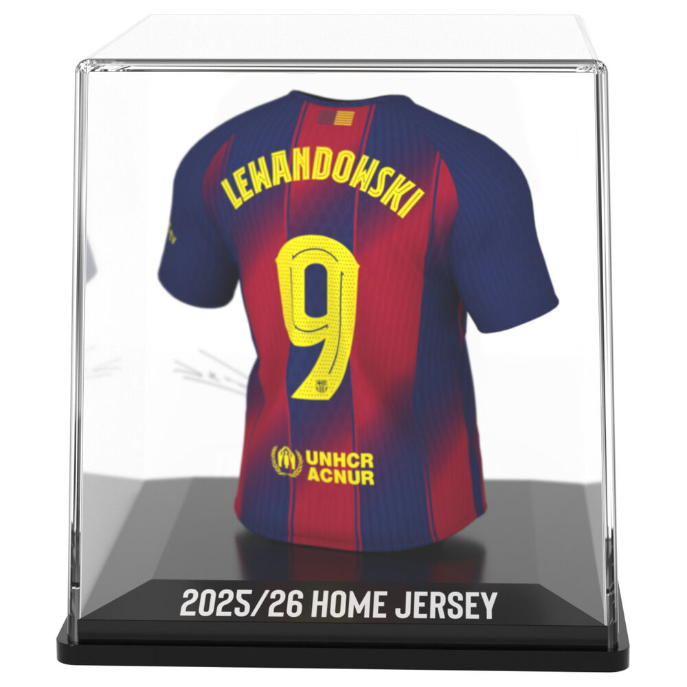 FC Barcelona Lewandowski mini t-shirt figure