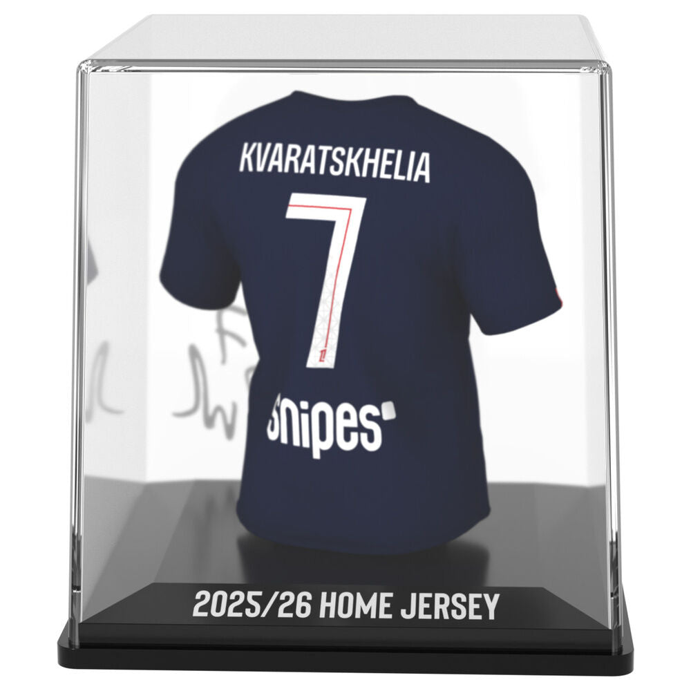 PSG Kvaratskhelia mini t-shirt figure