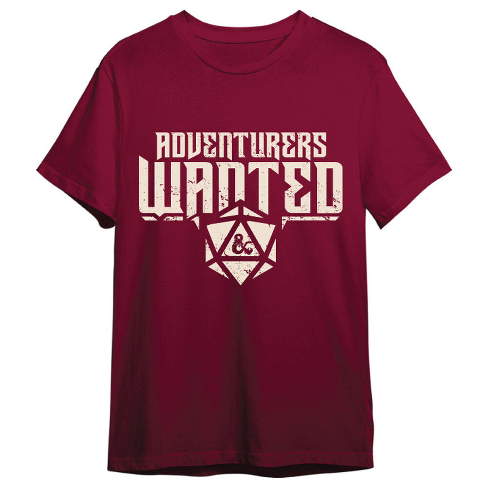 Dungeons & Dragons Adventurers Wanted adult t-shirt