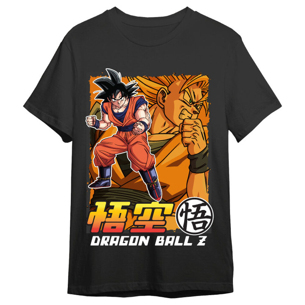 Dragon Ball Z Goku & Goku Super Saiyan adult t-shirt Nerdscape
