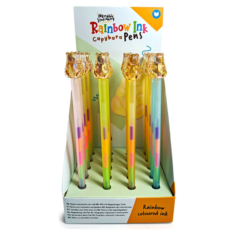 Capibara Rainbow Pens - Nerdscape