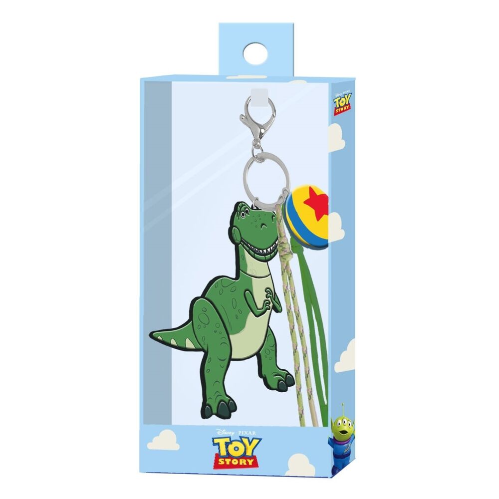 Disney Pixar Toy Story Rex charm keychain