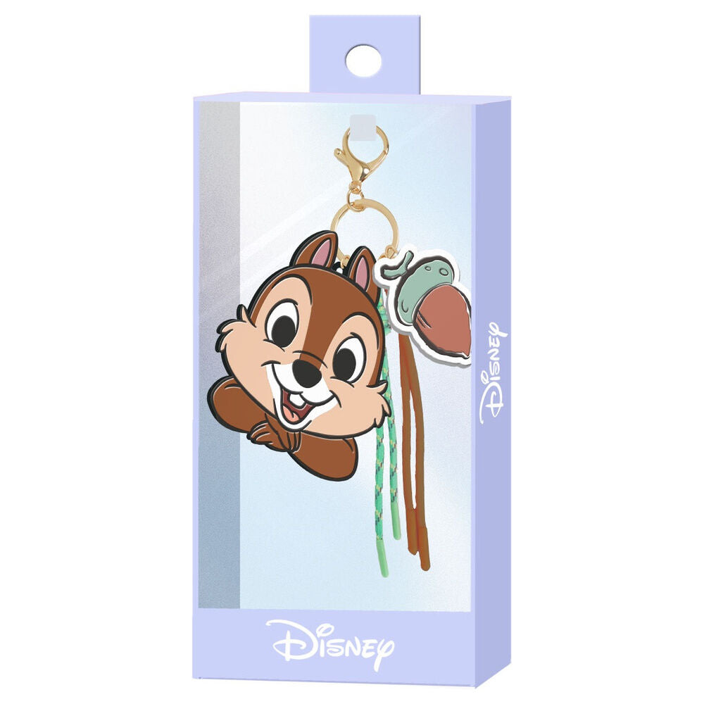 Disney Chip and Chop charm keychain