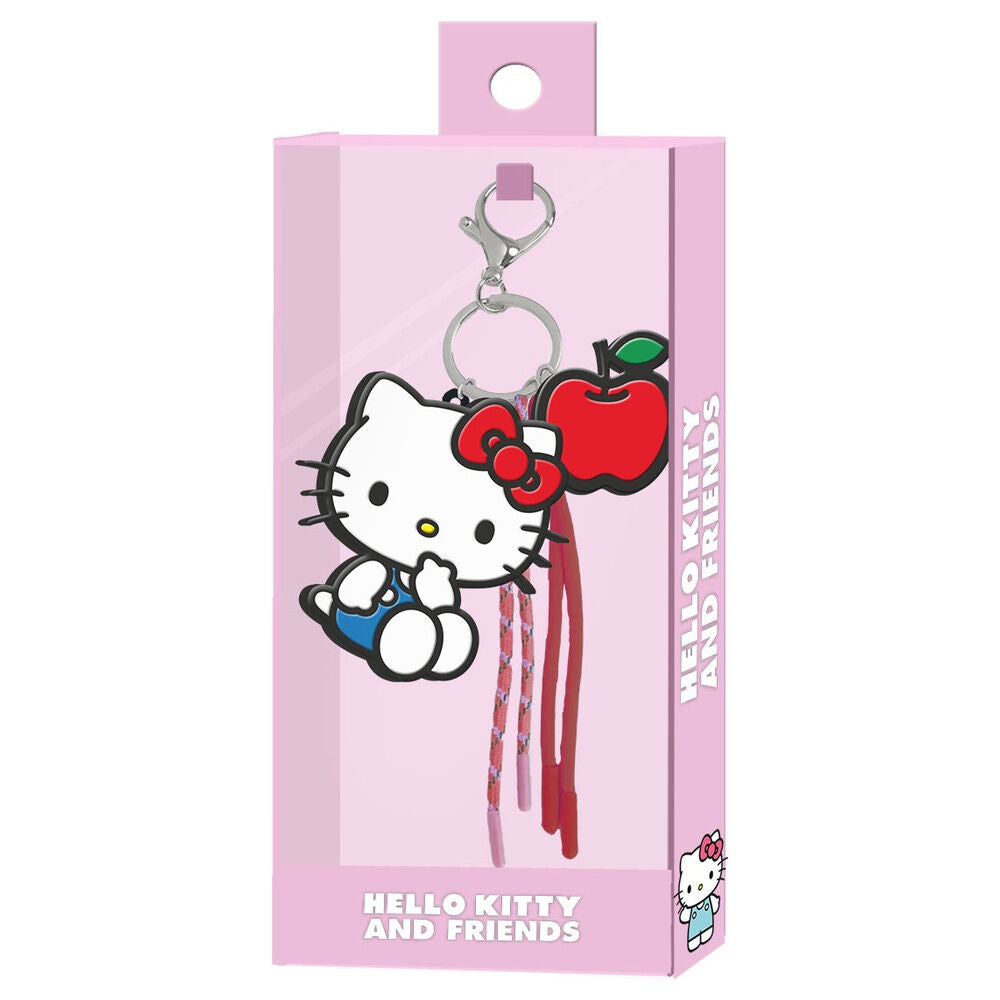 Hello Kitty charm keychain