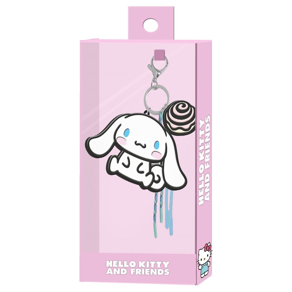 Hello Kitty Cinnamoroll charm keychain Nerdscape