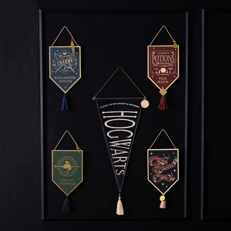 Harry Potter Wingardium wall pendant