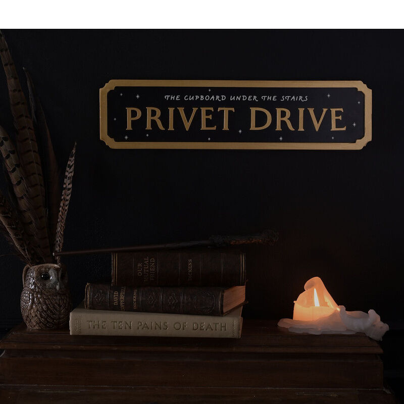 Harry Potter Privet Drive sign