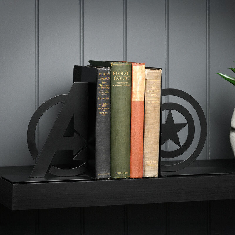 Marven Avengers Captain America metal bookends