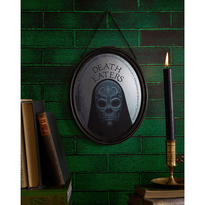 Harry Potter Dark Arts Death Eater mirrored plaqued