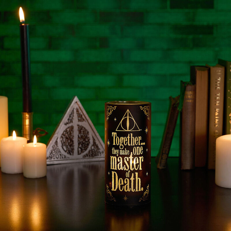 Harry Potter Dark Arts Deathly Hallows light upp tube Nerdscape