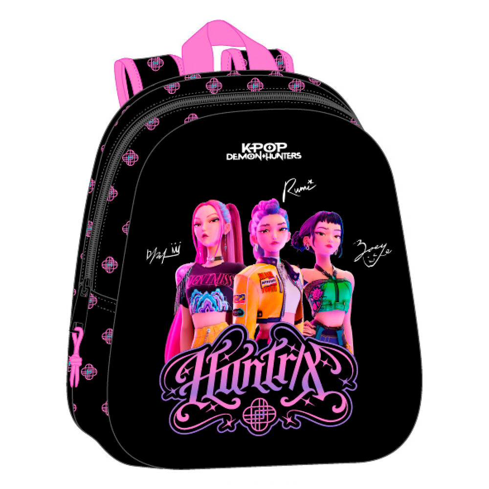 KPop Demon Hunters Negra 3D backpack 33cm