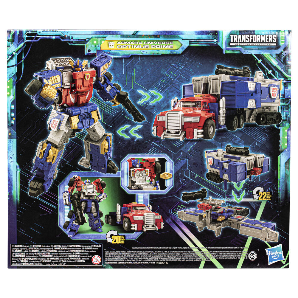 Transformers Armada Universe Optimus Prime figure 19cm
