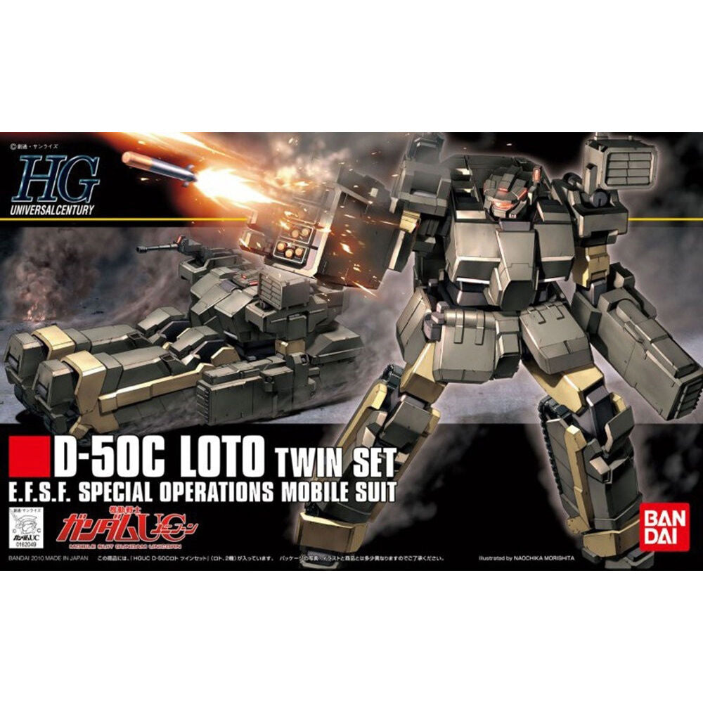 Mobile Suit Gundam HGUC 1/144 D-SOC Loto Twin set model kit figure