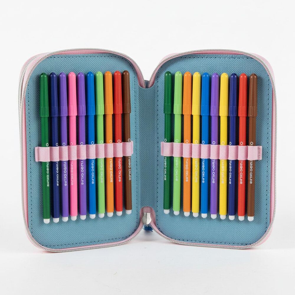 Disney Stitch triple pencil case