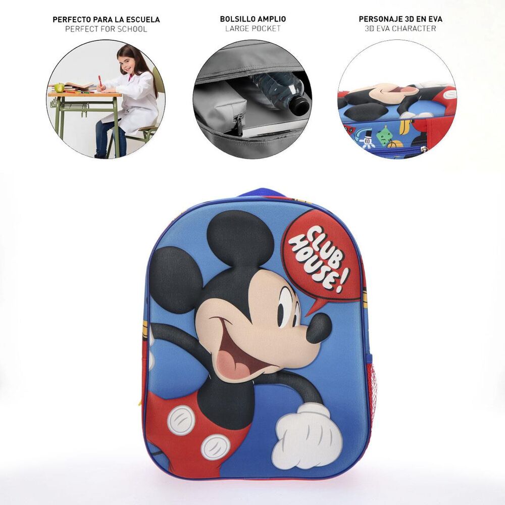 Disney Mickey 3D backpack 30cm