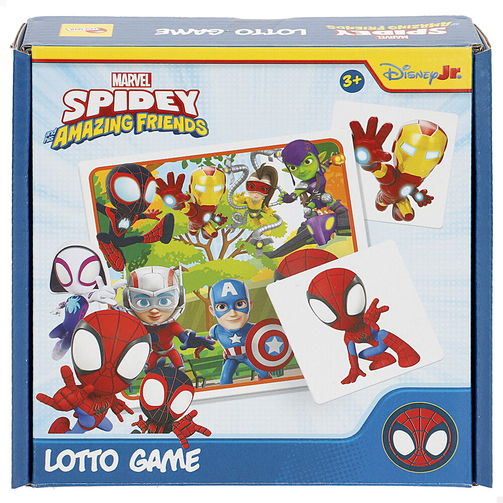 Marvel Spidey and the Amazing Friends lotto game