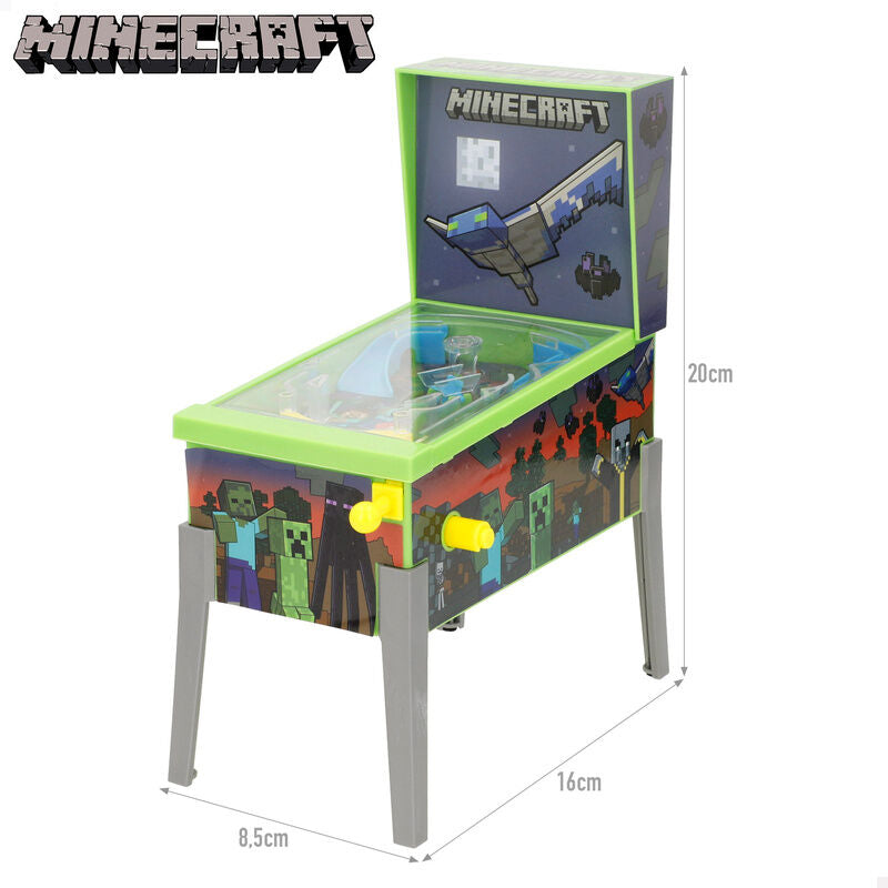 Minecraft mini arcade pinball Nerdscape