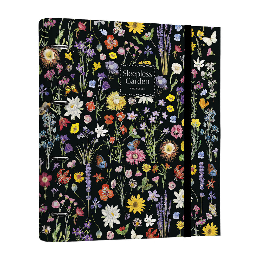 Sleepless Garden 4 ring folder