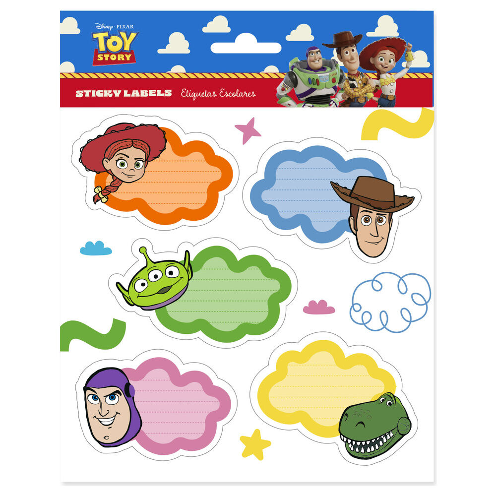 Disney Pixar Toy Story premium adhesive labels
