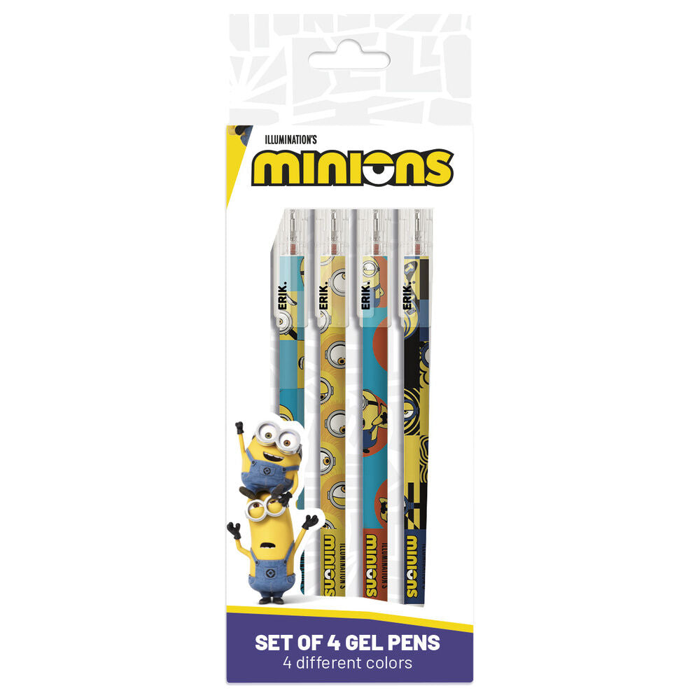 Minions assorted erasable pen