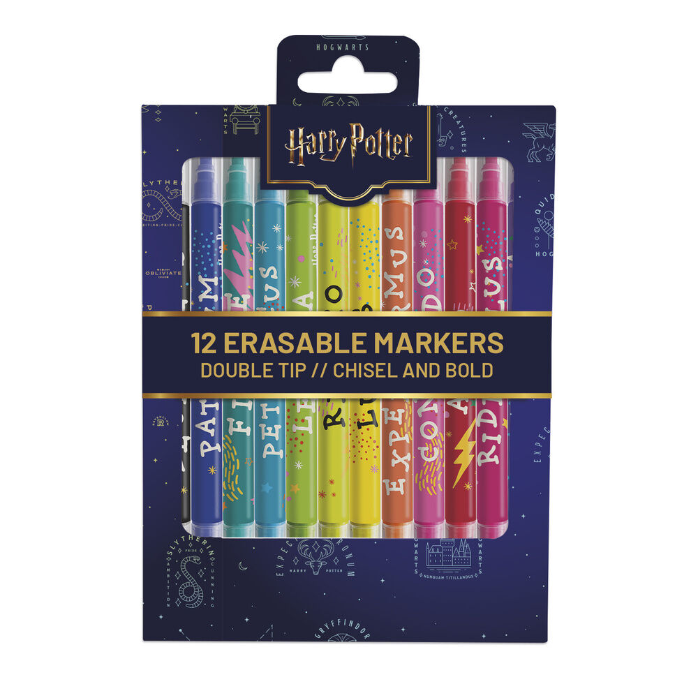 Harry Potter Spells set of 12 erasable makers