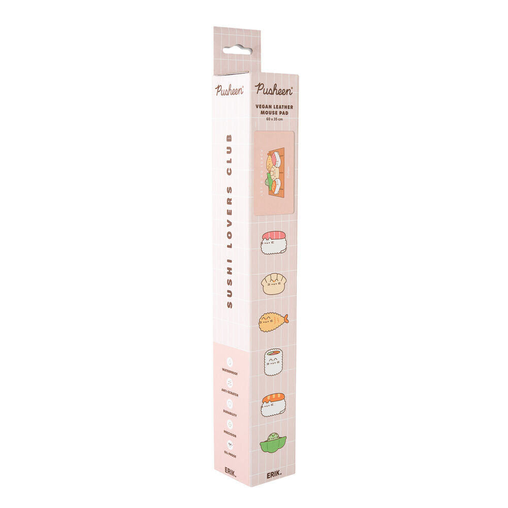 Pusheen Sushi Roll gaming desk mat
