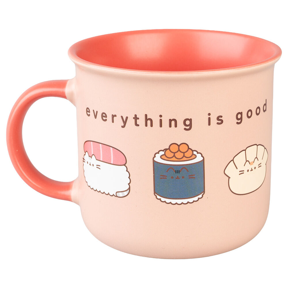 Pusheen Sushi Roll premium mug