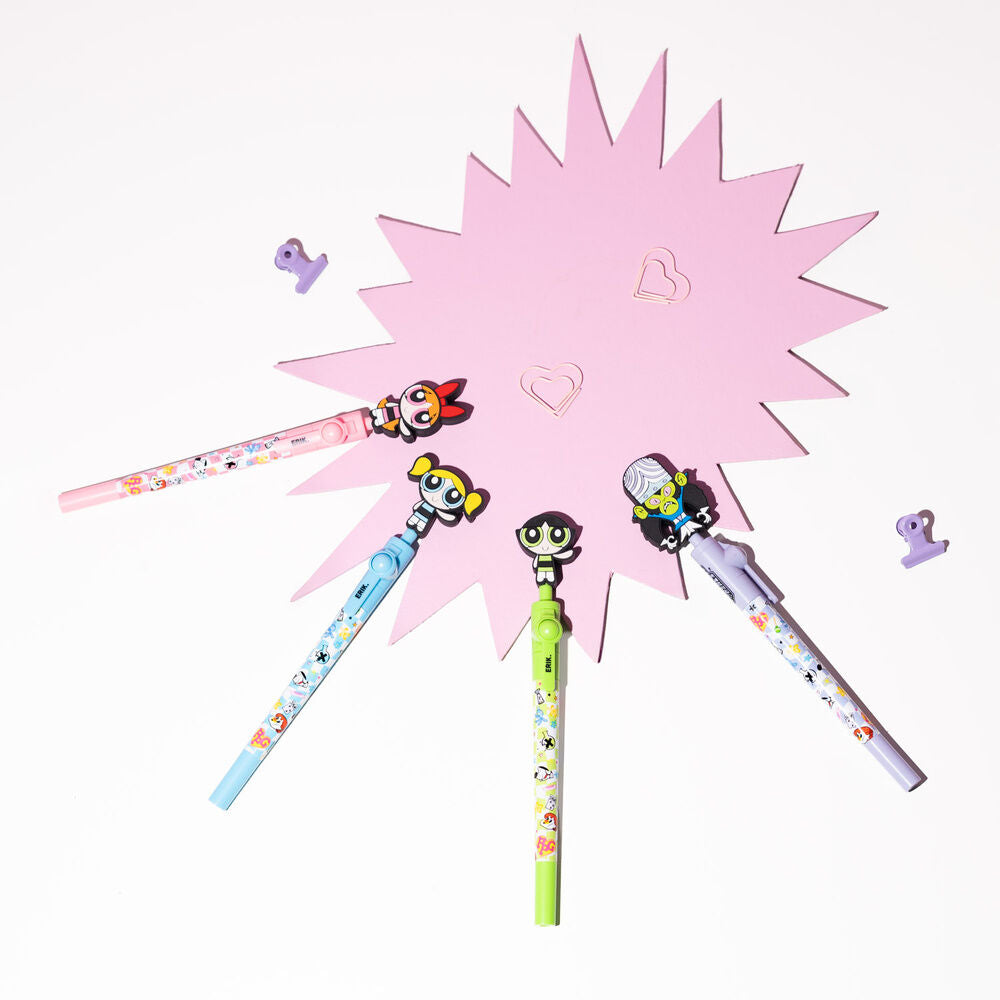 The Powerpuff Girls assorted rotating topper pen Nerdscape