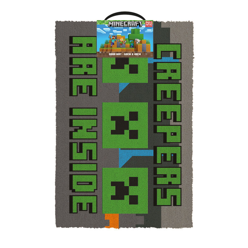 Minecraft Creepers doormat