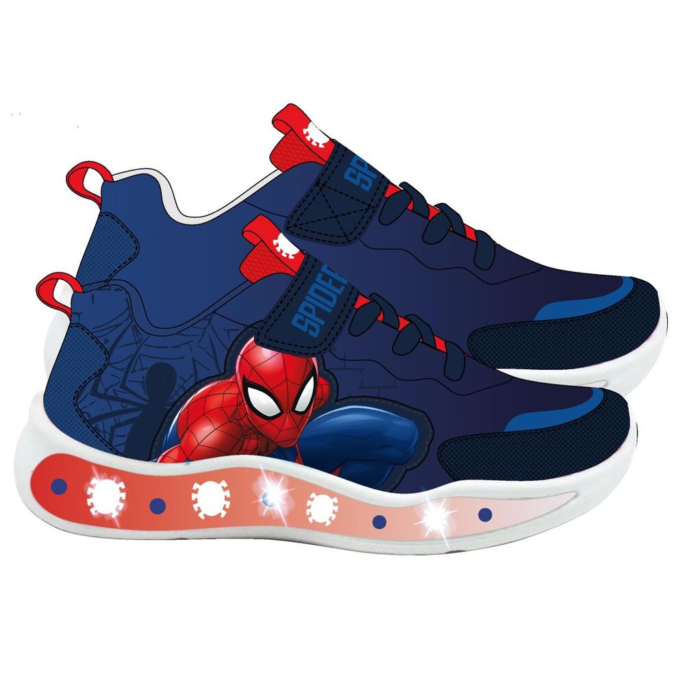 Marvel Spiderman lights sneakers