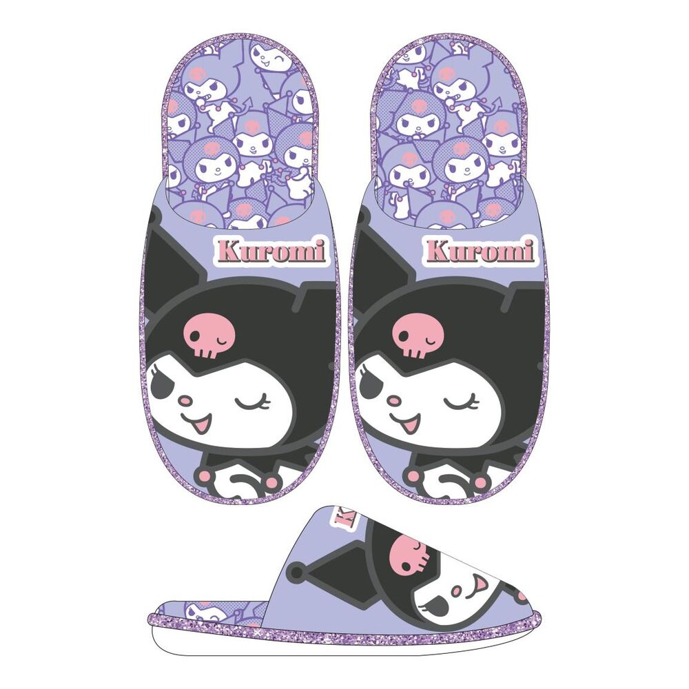 Hello Kitty Kuromi slippers